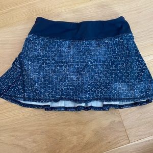 Blue lululemon skirt